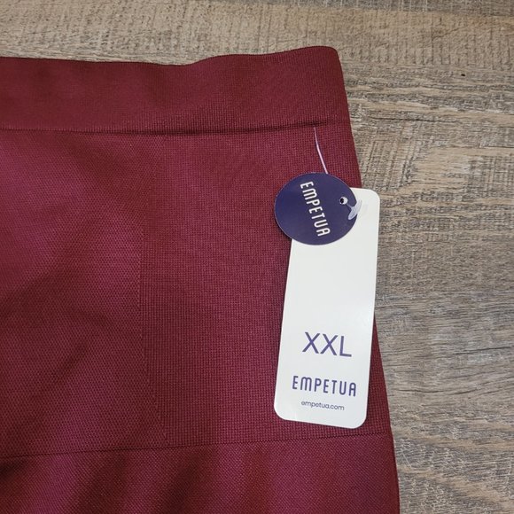 Shapermint Burgundy Leggings - Picture 6 of 9